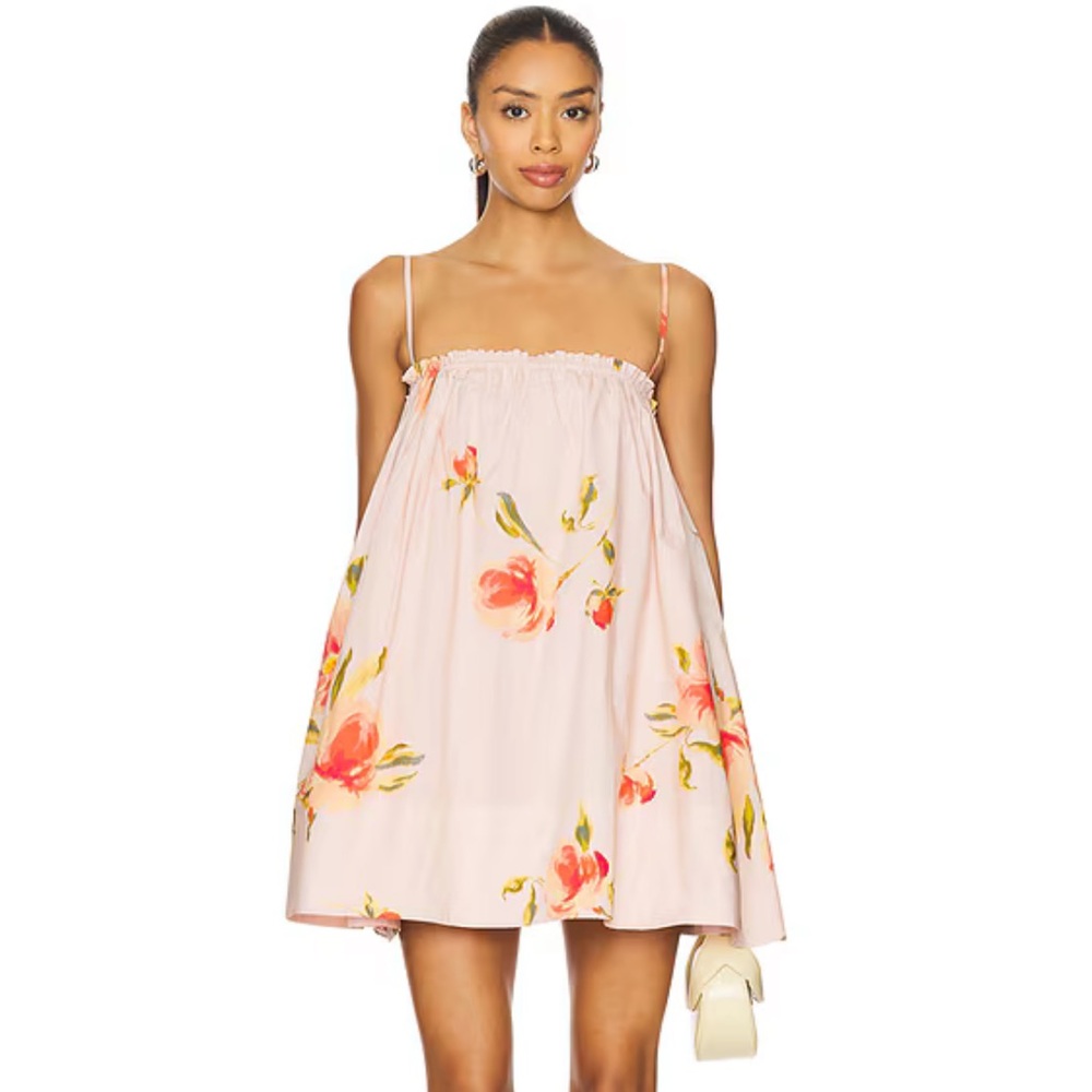 NWT! Lovers and Friends Petal Mini Dress in Pink Nola Floral - Picture 6 of 8